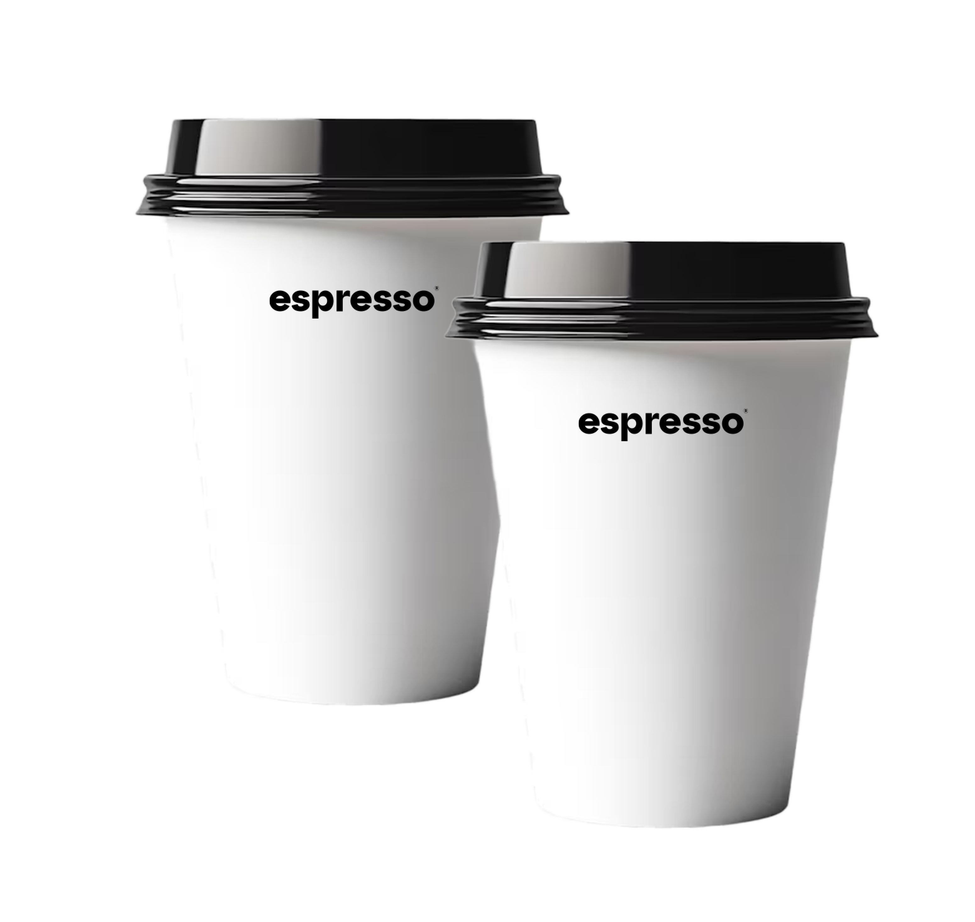 Espresso takeaway cups